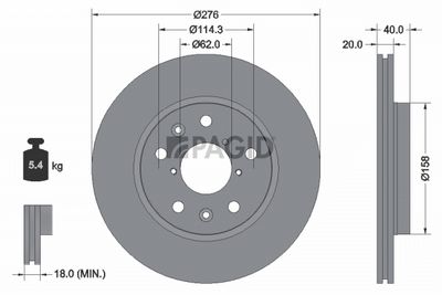Vorschau Bremsscheibe