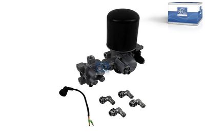 Secador de aire, sistema de aire comprimido