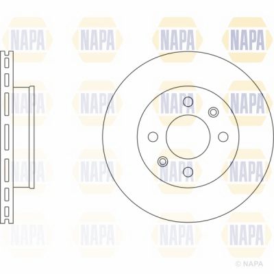 Brake Disc NAPA NBD5755