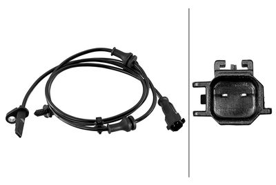 Czujnik, prędkość obrotowa koła HELLA 6PU358218-841