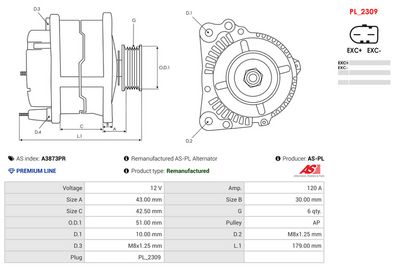 GENERATOR / ALTERNATOR