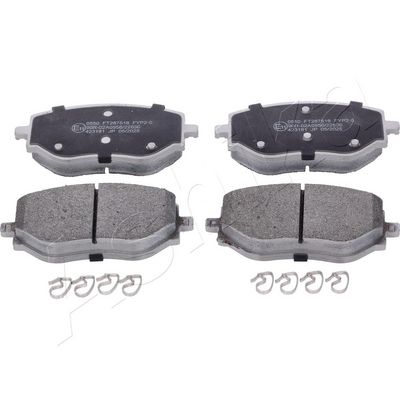 ASHIKA Bremsbelagsatz, Scheibenbremse