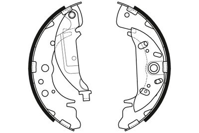 Brake Shoe Set GS8441