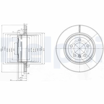 DISC FRANA DELPHI BG3787