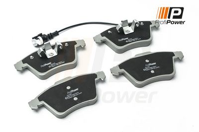 stabdžių trinkelių rinkinys, diskinis stabdys 1B1048 ProfiPower