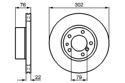 DISC FRANA BOSCH 0986478318 4