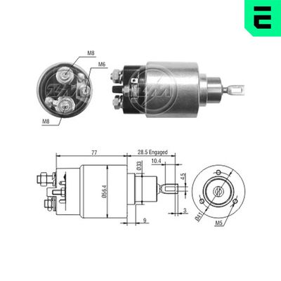магнитен превключвател, стартер ERA ZM6973