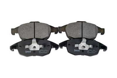 комплект спирачно феродо, дискови спирачки STELLOX 000 089B-SX