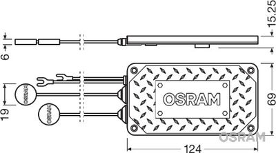 Svetlo ams-OSRAM LEDEXT101