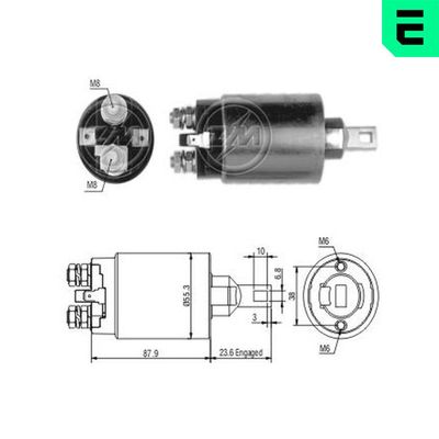 SOLENOID ELECTROMOTOR