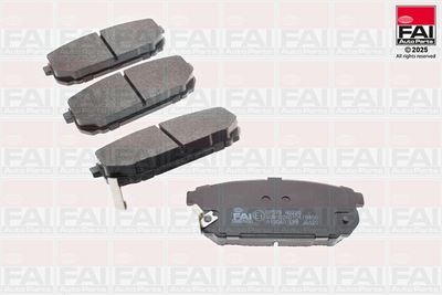 Zestaw klocków hamulcowych, hamulce tarczowe FAI AUTOPARTS BP579