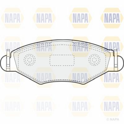 Brake Pad Set NAPA NBP1560