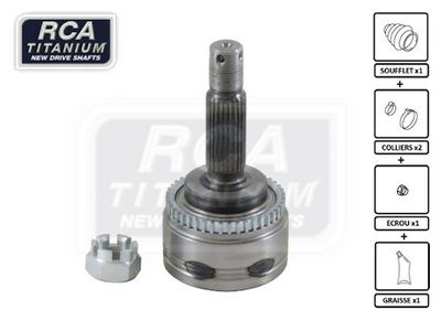 Шарнирный комплект, приводной вал RCA FRANCE MI40A для MITSUBISHI COLT