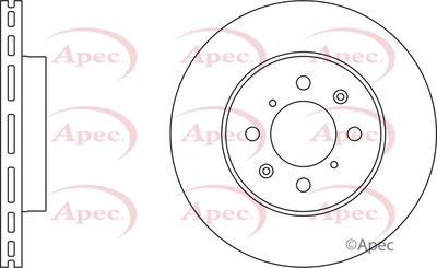 Brake Disc APEC DSK668