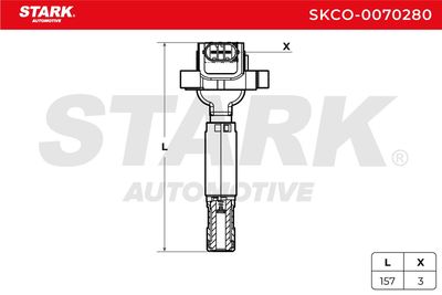 запалителна бобина STARK SKCO-0070280