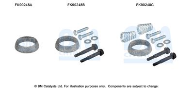 BM CATALYSTS FK90248 Катализатор для OPEL ASTRA F Наклонная задняя часть (T92) 2.0 GSI 16V (F08, M08, F68, M68)