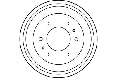 BREMSTROMMEL TRW DB4173 1