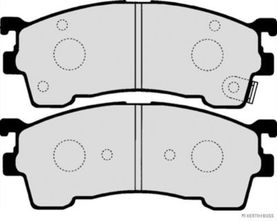 SET PLACUTE FRANA FRANA DISC Herth+Buss Jakoparts J3603038 1