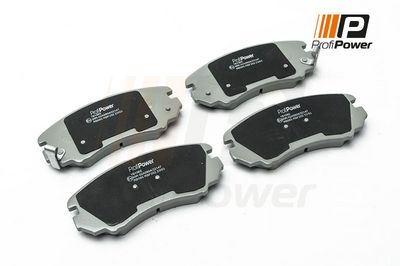 stabdžių trinkelių rinkinys, diskinis stabdys 1B1065 ProfiPower