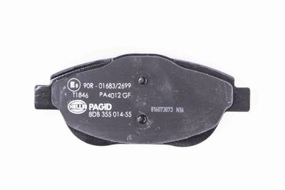 Brake Pad Set, disc brake 8DB 355 014-551