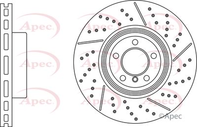 Brake Disc APEC DSK3107