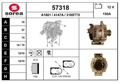 GENERATOR EAI 57318