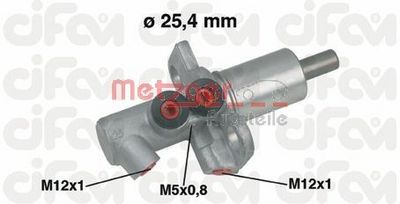 Спирачна помпа METZGER AUTOTEILE 202-458