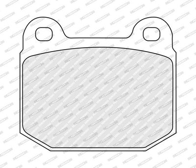 BREMSBELAGSATZ SCHEIBENBREMSE FERODO FDB1282 2