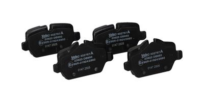BREMSBELAGSATZ SCHEIBENBREMSE VALEO 302767A 24