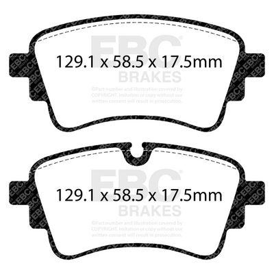 Bremseklodser EBC BRAKES DP42435R