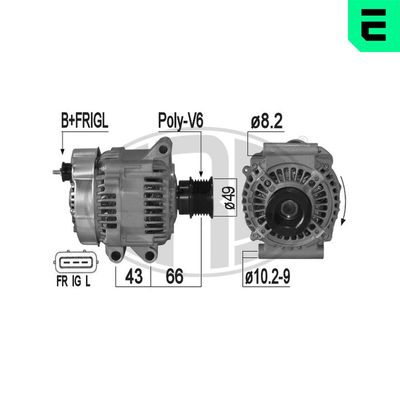GENERATOR / ALTERNATOR ERA 209302A