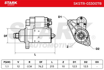 стартер STARK SKSTR-0330078