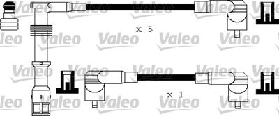 Комплект проводов зажигания VALEO 346180 для AUDI 200