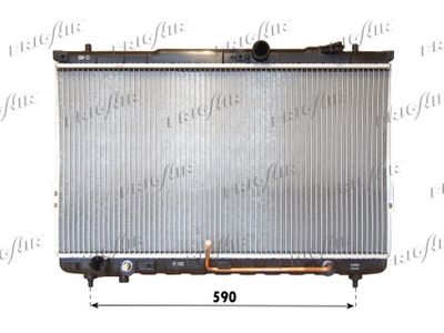 Радиатор, охлаждение двигателя FRIGAIR 0128.3090 для HYUNDAI SANTA FE