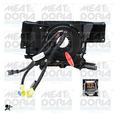 Витая пружина, подушка безопасности MEAT & DORIA 231426 для RENAULT MODUS