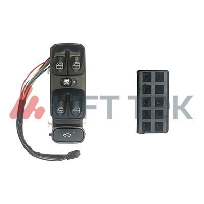 Выключатель, стеклолодъемник LIFT-TEK LTMEB76001 для MERCEDES-BENZ C-CLASS