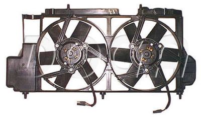 Вентилятор, охлаждение двигателя DOGA ECI102 для CITROËN VISA