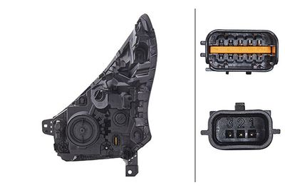 HAUPTSCHEINWERFER HELLA 1EE011410421 1
