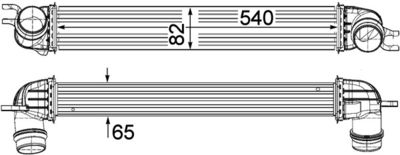 INTERCOOLER COMPRESOR MAHLE CI375000P 1