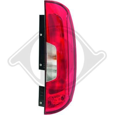 DIEDERICHS 3486190 Задній ліхтар  для FIAT DOBLO (Фиат Добло)