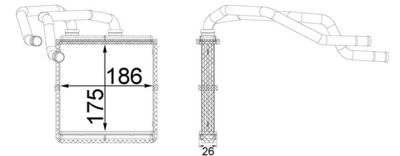 MAHLE Wärmetauscher, Innenraumheizung