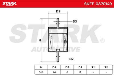 горивен филтър STARK SKFF-0870149