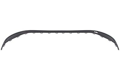 Bumper valance Achter (HIGHLINE/SEL, zwart) past: VW JETTA V 06.21-