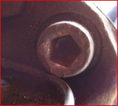 KS Tools Nástrčný ořech s bitem na třmeny kotoučových brzd 1/2", vnitřní pětihran, 10 mm 150.2153