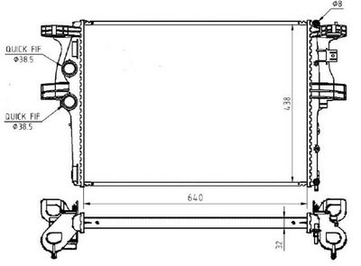 RADIATOR RACIRE MOTOR