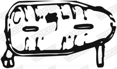 VORSCHALLDäMPFER WALKER 01538 9