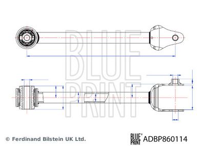 LENKER RADAUFHäNGUNG BLUE PRINT ADBP860114 2