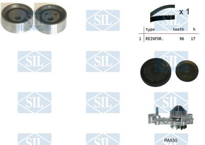 SET POMPA APA + CUREA DINTATA