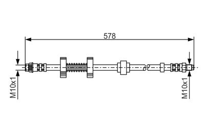 BOSCH Bremsschlauch
