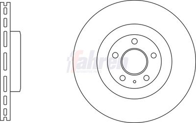 Fahren Brake Disc FBD6979